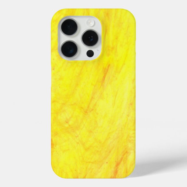 Coques Case-Mate iPhone Jeu froid en pierre jaune (Verso)