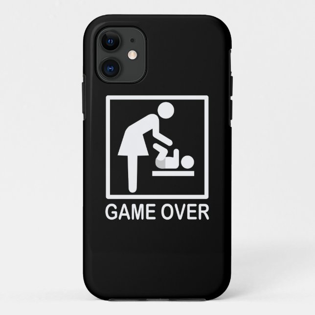 Coques Case-Mate iPhone Jeu sur maman Drôle Pictographe (Dos)