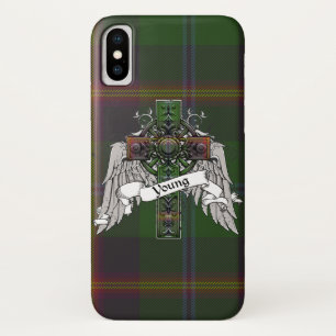 Coque Case-Mate iPhone Jeune croix de tartan