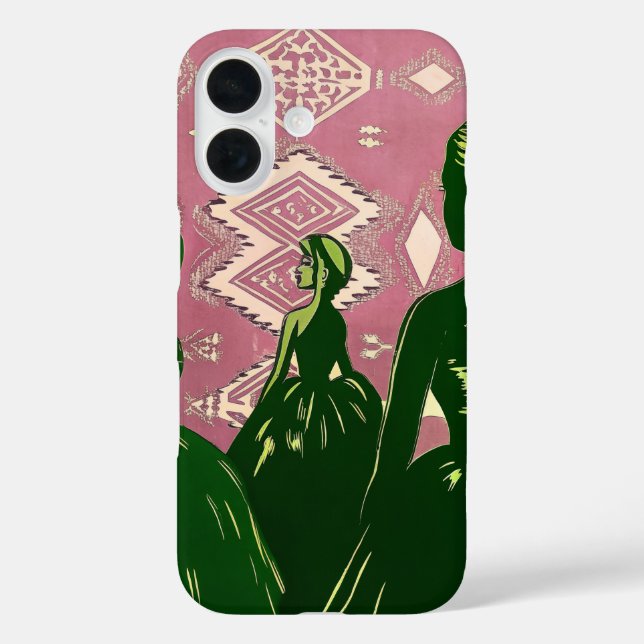 Coques Case-Mate iPhone Jeune fille élégante (Verso)