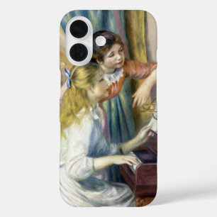 Coques iPhone 16 Jeunes Filles au Piano de Pierre Renoir