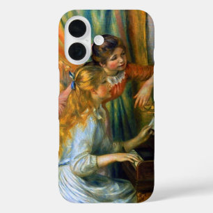 Coques iPhone 16 Jeunes filles au piano par Pierre Renoir