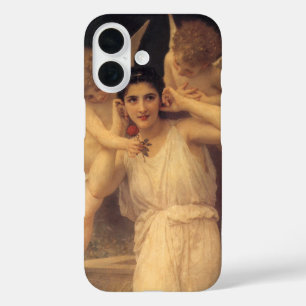 Coques iPhone 16 Jeunesse par Bouguereau, Portrait d'Anges Victorie