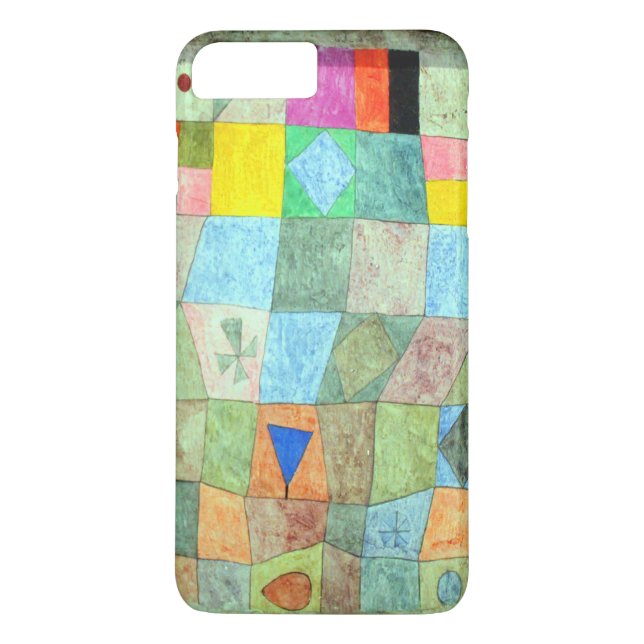 Coques Case-Mate iPhone Jeux "amicaux" de Klee abstraits vibrants (Dos)