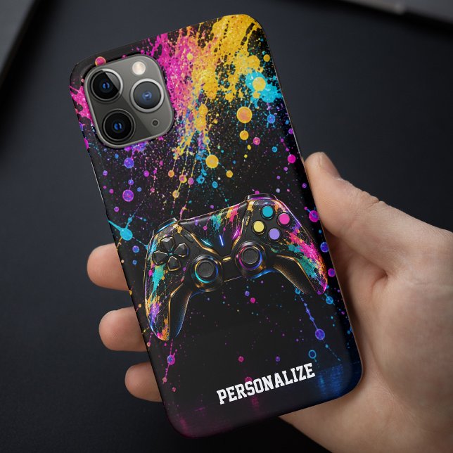 Coques Case-Mate iPhone Jeux personnalisés  (Personalized Gaming Case-Mate iPhone Case)
