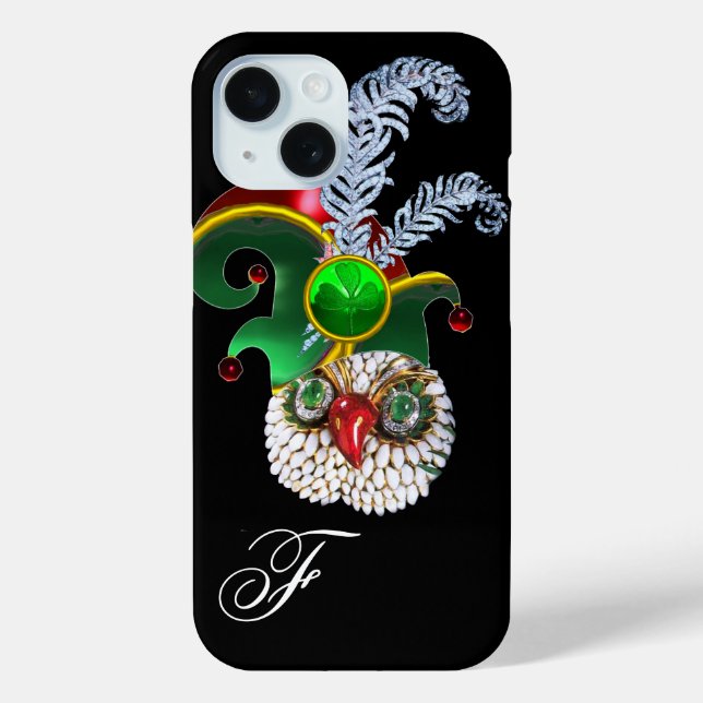 COQUES Case-Mate iPhone JEWEL OWL, ELF CASQUETTE, SHAMROCK ET PEUR DE DIAM (Verso)