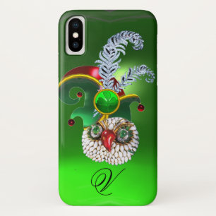 COQUE iPhone X   JEWEL OWL, ELF CASQUETTE, SHAMROCK ET PEUR DE DIAM