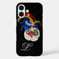 JEWEL OWL ET ELF CASQUETTE AVEC DES PLUMES DE DIAM