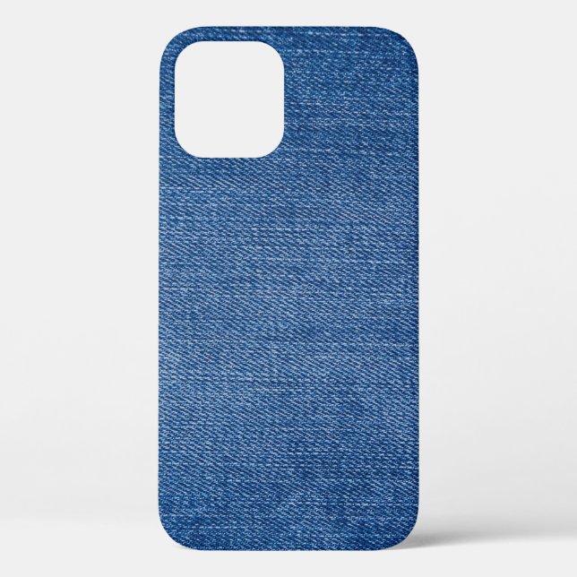 Coques Case-Mate iPhone Jjeans en denim bleu (Verso)
