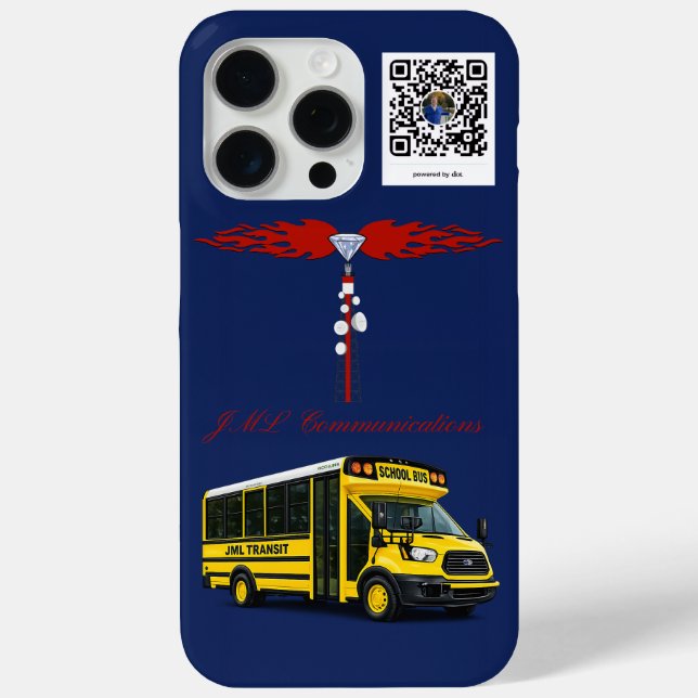 Coques Case-Mate iPhone JML Communications Tower Logo & JML Ttansit (Verso)