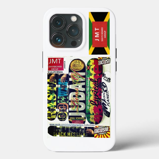 Coques Case-Mate iPhone  JMT SKATEBOARD , Apple iPhone 13 Pro, Résistant (Verso)