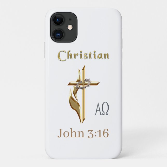 Coques Case-Mate iPhone Jn 3:16 (Dos)