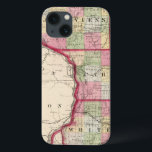 Coque Case-Mate iPhone Jo Daviess, Carroll, comtés de Whiteside<br><div class="desc">Jo Daviess,  Carroll,  comtés de Whiteside. Par Campbell,  R.A. ; (Maçonnage,  H.F) (187). Édité par "Philadelphie :  S.A. Mitchell,  Jr. ; Chicago : R.A. Campbell".</div>