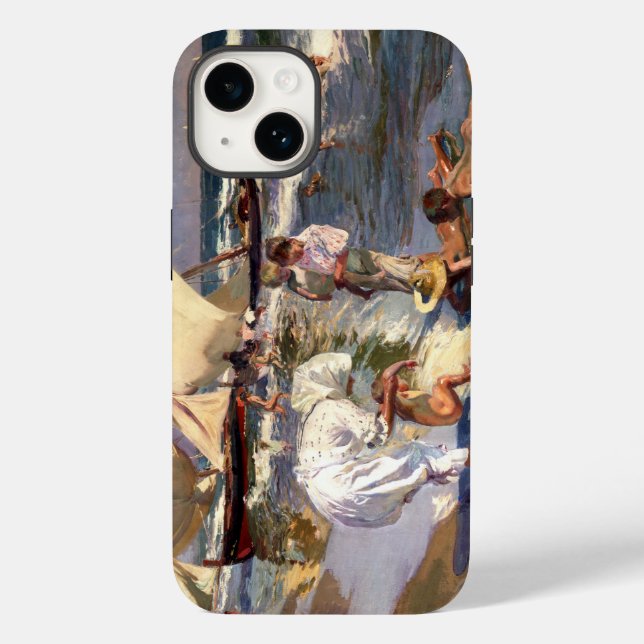 Coques Case-Mate iPhone Joaquin Sorolla - Valencia Beach by Morning Light (Verso)