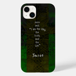 Coque Case-Mate iPhone John 14:6 Verse de la Bible Citation de chemin ins