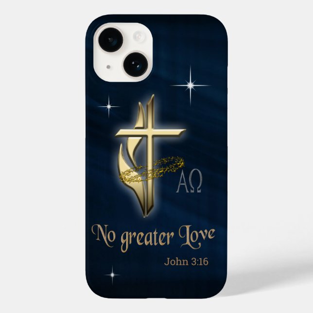 Coques Case-Mate iPhone John 3:16 (Verso)