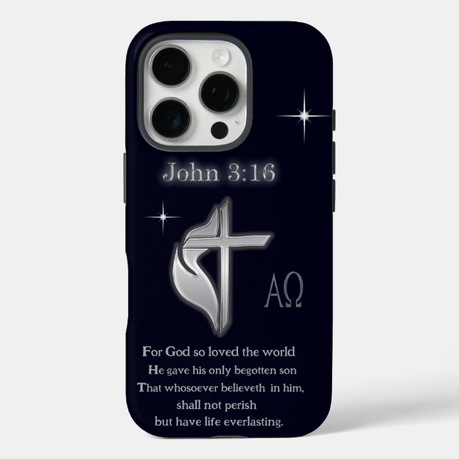 Coques Case-Mate iPhone John 3:16 (Verso)