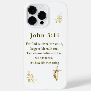 Coque Case-Mate iPhone John 3:16