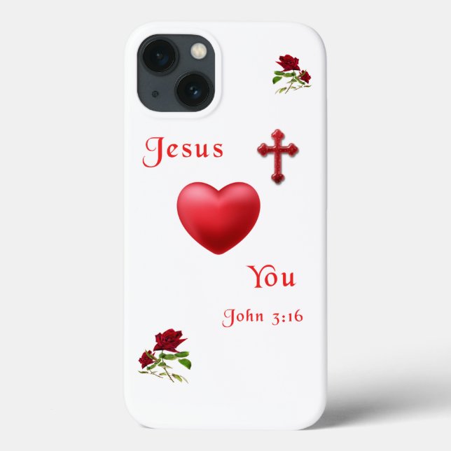 Coques Case-Mate iPhone John 3:16 (Verso)