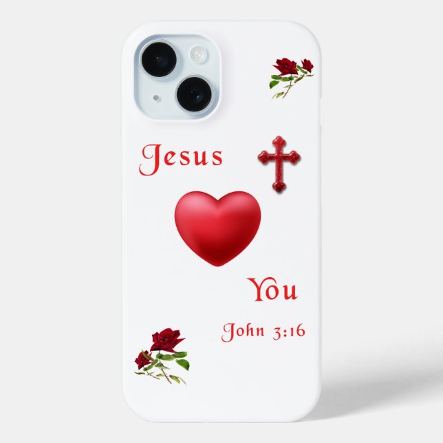 Coques Case-Mate iPhone John 3:16 (Verso)