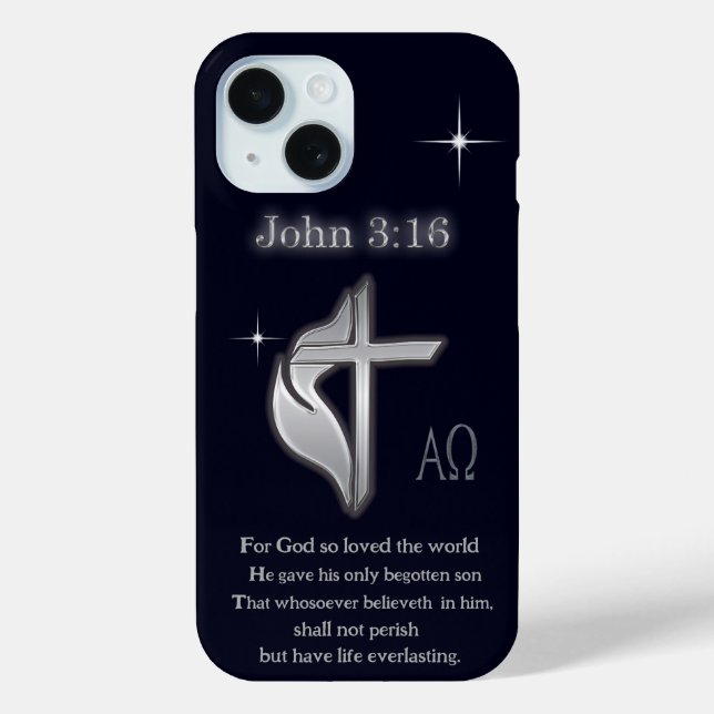 Coques Case-Mate iPhone John 3:16 (Verso)