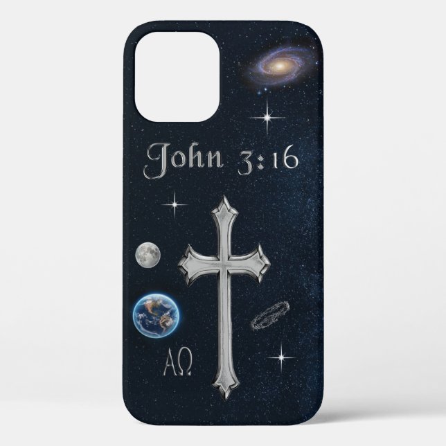 Coques Case-Mate iPhone John 3:16 (Verso)