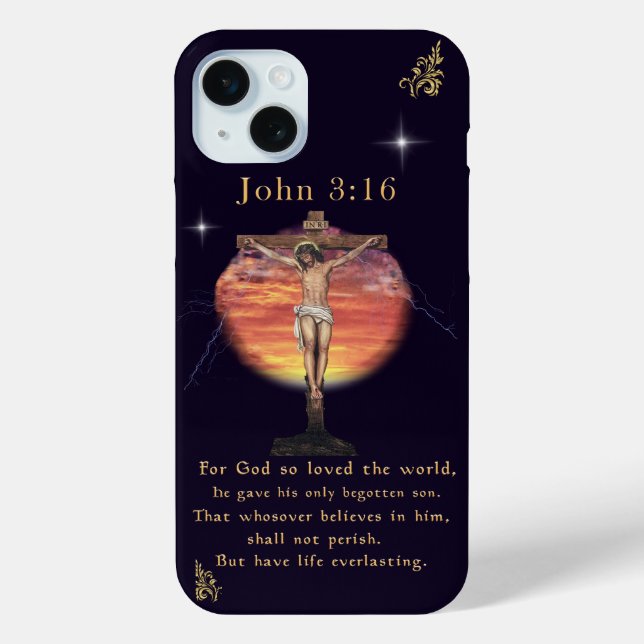 Coques Case-Mate iPhone John 3:166 (Verso)