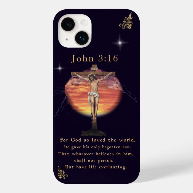 Coques Case-Mate iPhone John 3:166 (Verso)