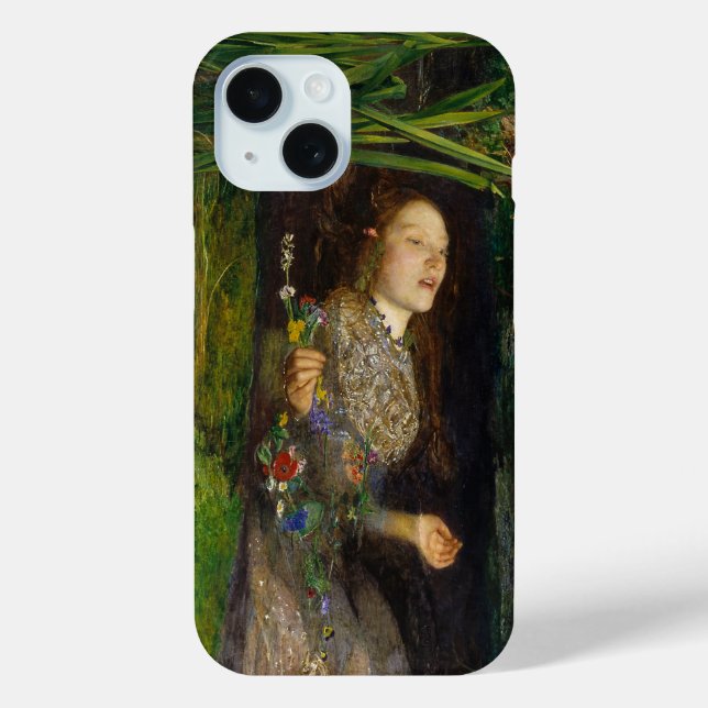 Coques Case-Mate iPhone John Everett Millais - Ophélie (Verso)