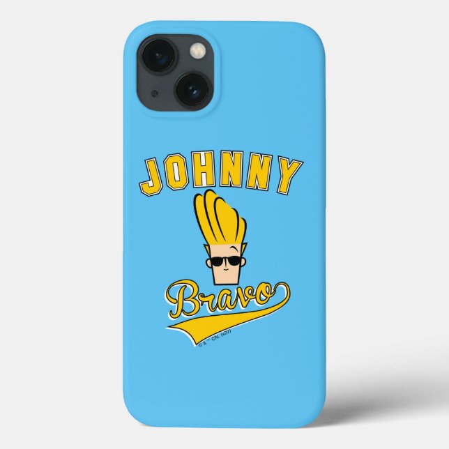 Coques Case-Mate iPhone Johnny Bravo Collegiate Graphic (Verso)