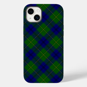Coque Case-Mate iPhone Johnstone tartan bleu vert plaid
