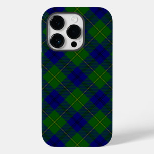 Coque Case-Mate iPhone Johnstone tartan bleu vert plaid