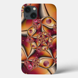 Case-Mate iPhone Case Joie colorée abstraite rouge orange fantaisie frac