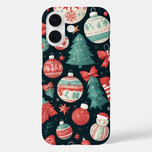 Coques Case-Mate iPhone Joie de Noël, Vacances de Noël, Cadeau de Noël pou (Verso)