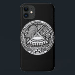 Coques Pour iPhone joint des Samoa américaines<br><div class="desc">Joint des Samoa américaines. Le joint du territoire des Samoa américaines est basé dans la conception locale traditionnelle. Le fue ou le commutateur de mouche, représente la sagesse, alors que le To'oto'o ou le personnel représente l'autorité. Les deux symboles sont employés en parlant des chefs indiquant leur rang. Le Tanoa...</div>