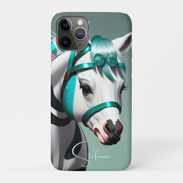 Coques Case-Mate iPhone Joli 3d Spirit Pony 7 (Dos)