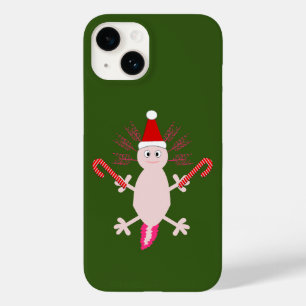 Coque Case-Mate iPhone Joli Axolotl de Noël