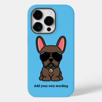 Joli Brown Coque-coque iphone de Bulldog