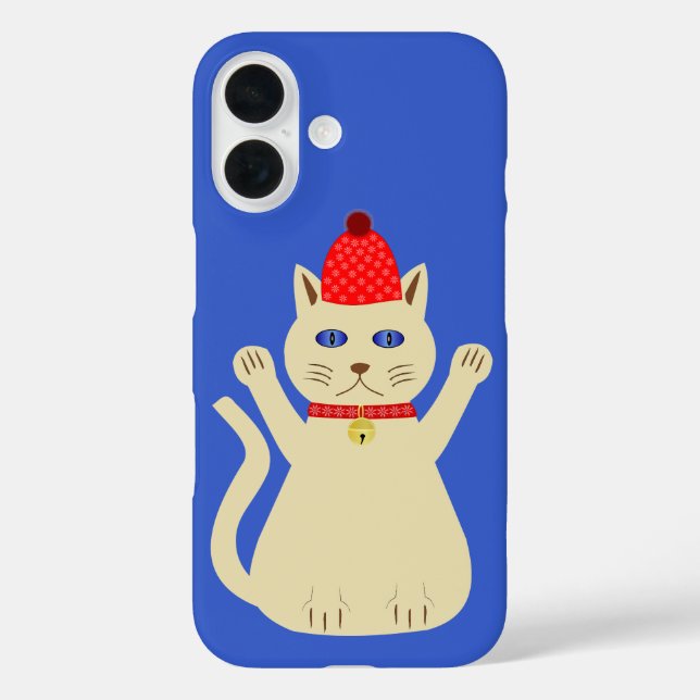 Coques Case-Mate iPhone Joli Chat de Noël (Verso)