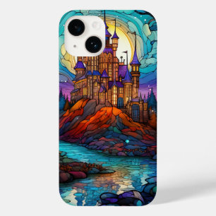 Coque Case-Mate iPhone joli château magique coloré