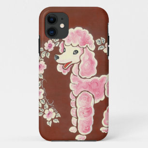 Etui iPhone Case-Mate Joli chien caniche rose féminin