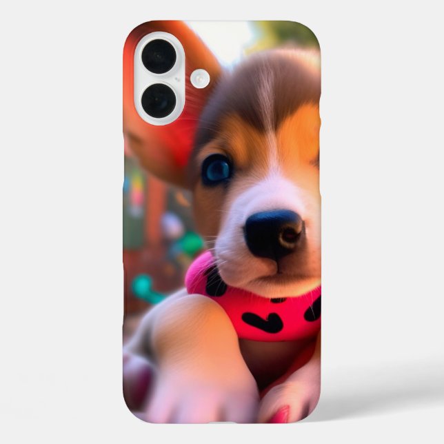 Coques Case-Mate iPhone Joli chiot (Verso)