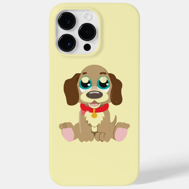 Coques Case-Mate iPhone Joli chiot aux beaux yeux (Verso)