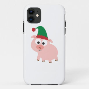 Case-Mate iPhone Case Joli cochon Elfe de Noël