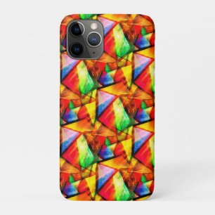 Case-Mate iPhone Case Joli coloré abstrait continu triangles motifs