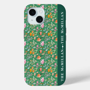 Coque Case-Mate iPhone Joli coloré aquarelle motif floral rose