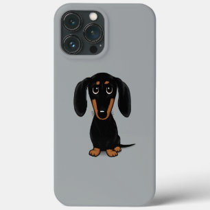 Case-Mate iPhone Case Joli Dachshund noir et feu à poils courts