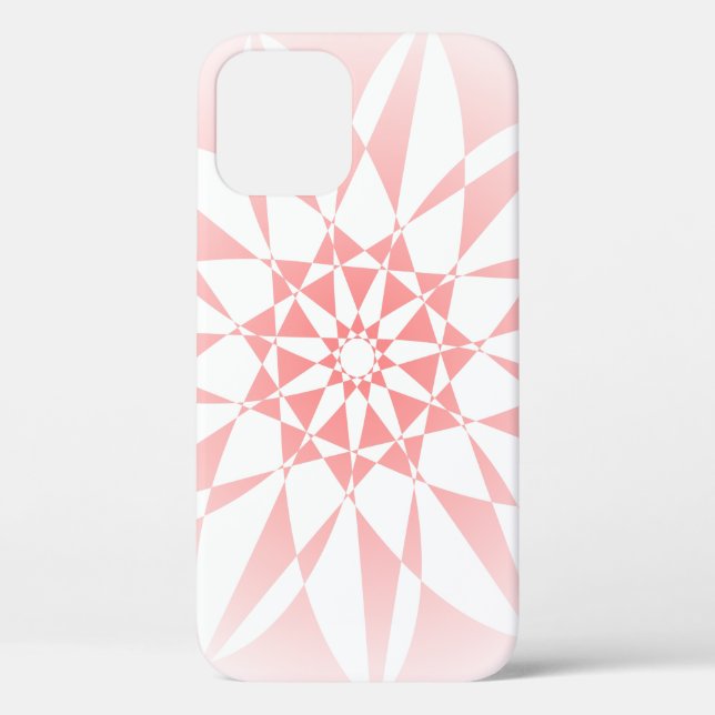Coques Case-Mate iPhone Joli dégradé rose floral (Verso)