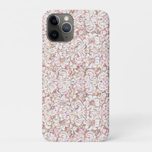 Case-Mate iPhone Case Joli design floral vintage rose blanc
