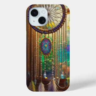 Coque Case-Mate iPhone Joli Dreamcatcher en Boho violet fenêtre